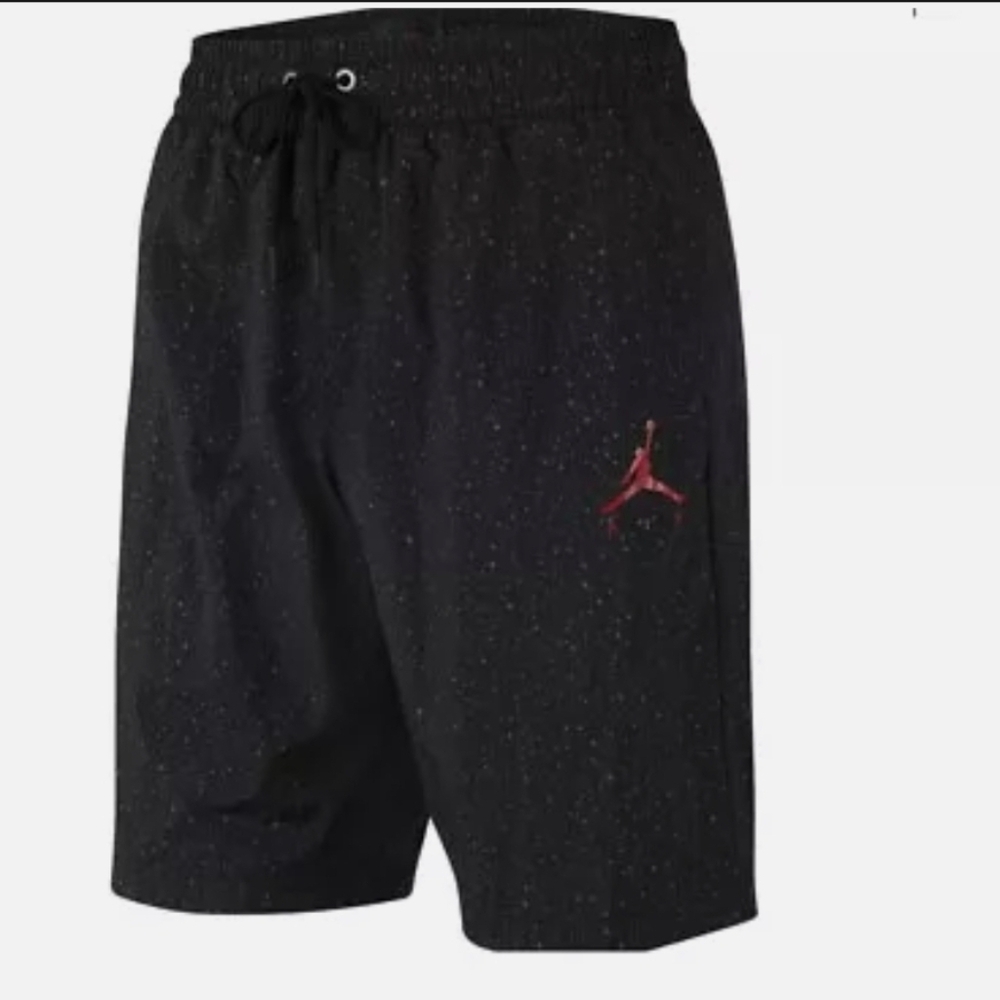 Air Jordan Jumpman Cement Poolside Shorts Size Medium Swim Trunks